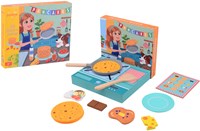 Jouéco wooden pancake playset in box - educational toy