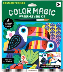 Mudpuppy Magic Water Painting Rainforest Friends - Creative Toy