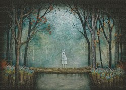 Heye jigsaw puzzle Sylvan Spectre 1000 pieces - Fantasy forest puzzle