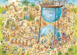 Heye puzzle Desert Habitat 1000 pieces Funky Zoo cartoon puzzle