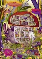 Heye puzzle cartoon Living Mushroom 1000 pieces - jigsaw puzzle