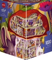 Heye puzzle cartoon Living Mushroom 1000 pieces - jigsaw puzzle-2