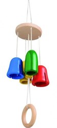 nic chime mobile beechwood baby toy multicolor