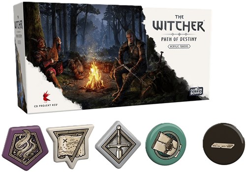Asmodee board game The Witcher Path of Destiny Acrylic Tokens expansion-3
