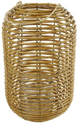 Countryfield lantern plastic natural H33cm outdoor garden ambience