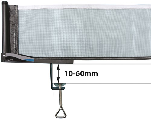 Schildkröt table tennis net set Team with weather-resistant nylon net-3