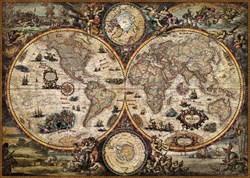 Heye puzzle jigsaw Vintage World 2000 pieces maps