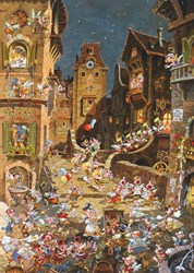 Heye puzzle 1000 pieces - Romantic Town jigsaw for adults