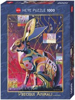 Heye puzzle animals Ever Alert - 1000 pieces cardboard jigsaw-2