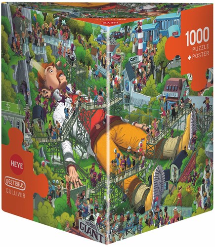 Heye Puzzle Gulliver 1000 3hkg.-2