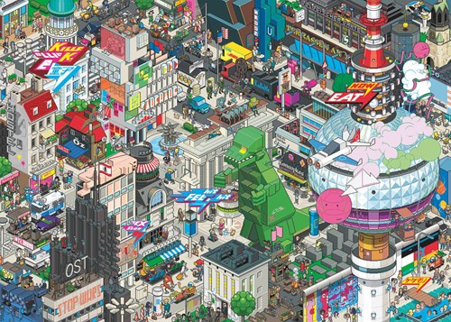 Heye Puzzle Berlin Quest 1000