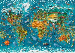 Heye jigsaw puzzle Miniature World 2000 pieces cartoon puzzle