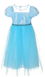 OttoSimon princess dress blue 122-128 kids costume party