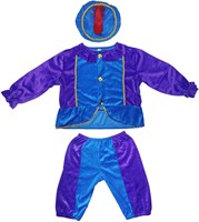 Pietenpak costume purple blue 110-116 cm kids dress-up Sinterklaas-2