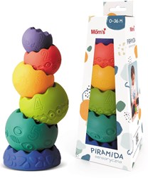 Mom's Care sensory toy large pastel pyramid educational toy