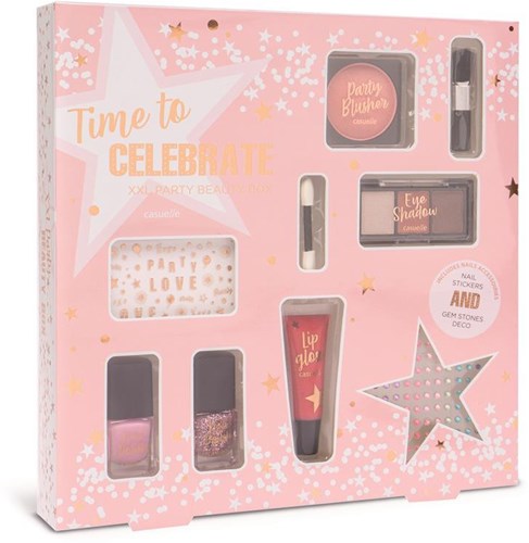 Casuelle make-up box Time to Celebrate gift set for kids