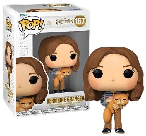 Funko Harry Potter play figure Hermione Granger with Crookshanks - collectible-3