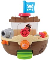 Play bath toy pirate ship for the bath - interactive water toy-2