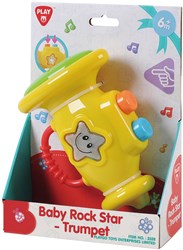 Play Baby Rockstar Trumpet - Musical Toy for Kids - Multicolor