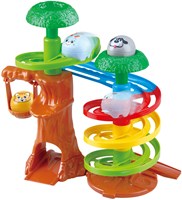Playgo Ball Track Jungle - Jungle Toy Track with Animal Figures-2