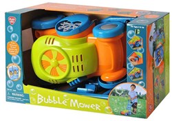 Play bubble mower outdoor toy for kids with bubble solution