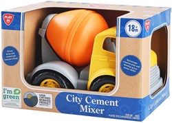 Play cement truck biobased toy construction vehicle for kids