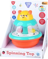 Play spinning top - colorful baby toy with balls