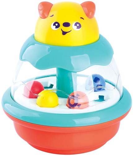 Play spinning top - colorful baby toy with balls-2