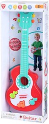 Playgo toy guitar music notes red - interactive guitar for children