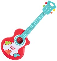 Playgo toy guitar music notes red - interactive guitar for children-2