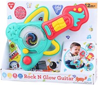 Play toy guitar with lights and sounds for kids - interactive musical toy