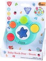 Play babydrum rockstar drum - musical toy drum for toddlers