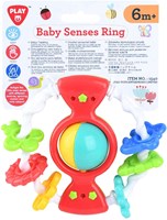 Play baby rattle senses ring multicolor toy