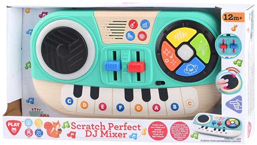 Playgo DJ Mixer toy music and sound effects for children