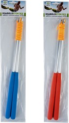 Angel Sports diabolo metal sticks blue red - skill toy