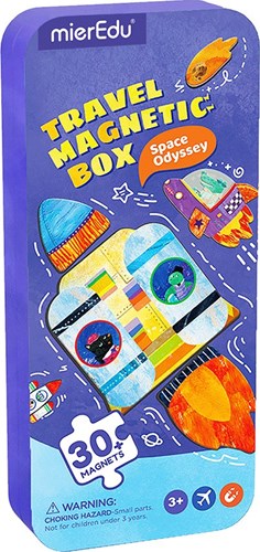 Mieredu magnetic puzzle box toy Space Odyssey travel edition