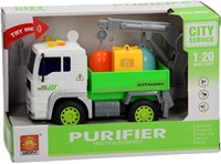 Toy glass truck with light and sound 1:20 plastic vehicle