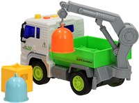 Toy glass truck with light and sound 1:20 plastic vehicle-2