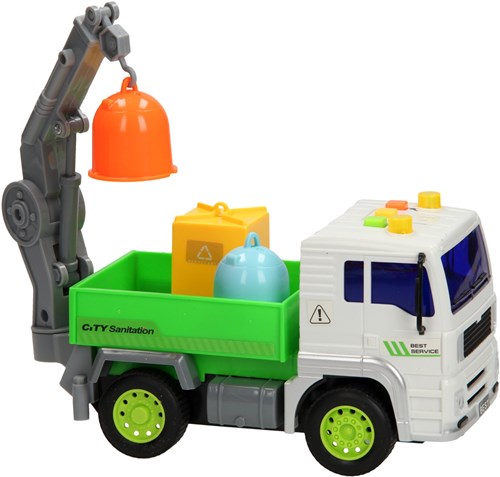 Toy glass truck with light and sound 1:20 plastic vehicle-3