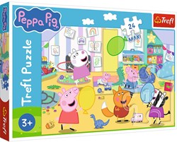 Trefl Peppa Pig puzzle - 24 Maxi pieces - Peppa Pig toy