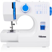 Sewing machine electric white with 14 patterns and accessories for beginners-2