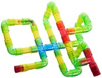 Lobbes marble run toy tube maze 90-piece colorful building fun set-2