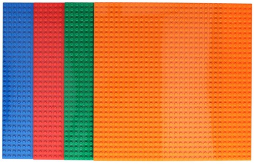 Albatros Hengelsport building plates mini blocks 25x25cm set of 4 base plates-2