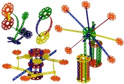 Albatros Hengelsport construction set flexible rods and discs 480-piece toy