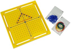 Albatros Hengelsport educational XY coordinate board plastic 25x25cm math toy