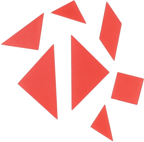 Albatros Hengelsport tangram toy transparent 84-piece educational set-2