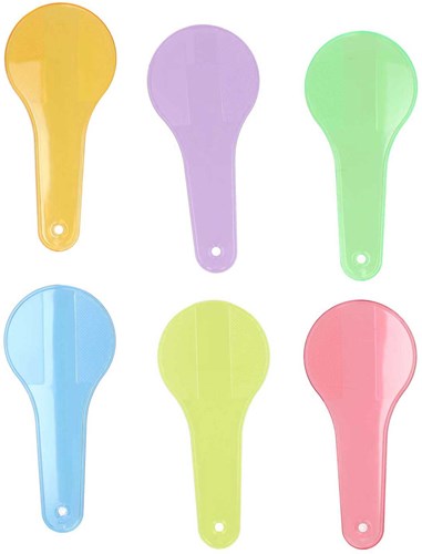 Albatros Hengelsport color paddles toy set - 6 transparent-2