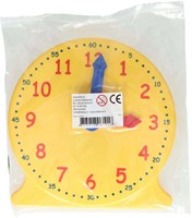 Albatros Hengelsport kids clock learn to tell time 30cm multicolor