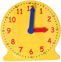 Albatros Hengelsport kids clock learn to tell time 30cm multicolor-2
