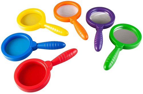 Albatros Hengelsport educational toy double-sided curved mirrors 6 pieces